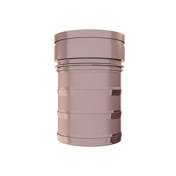 PTCN-Pipe Groove Stem, Sand Anodized Alum